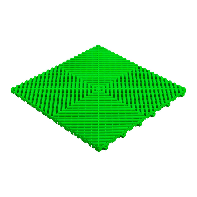 JBM (54910) Green Perforated Pp Floor Tile