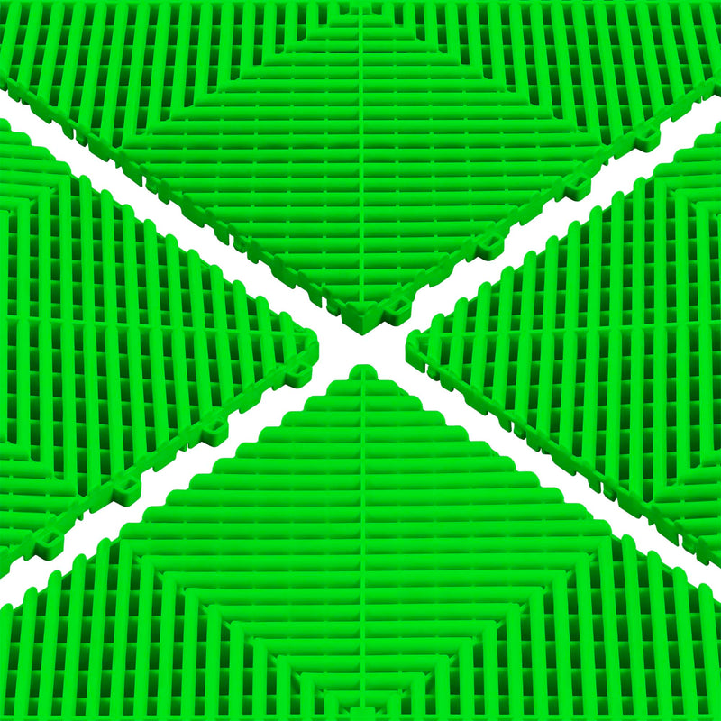JBM (54910) Green Perforated Pp Floor Tile