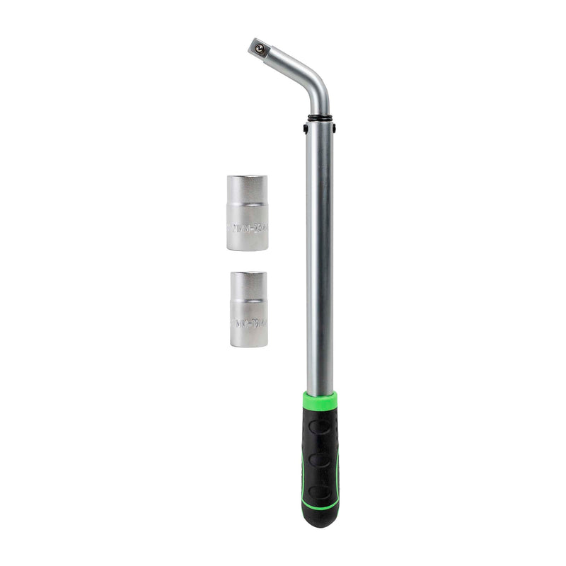 JBM (54911) Llave dinamométrica de 120 Nm con vasos reversibles