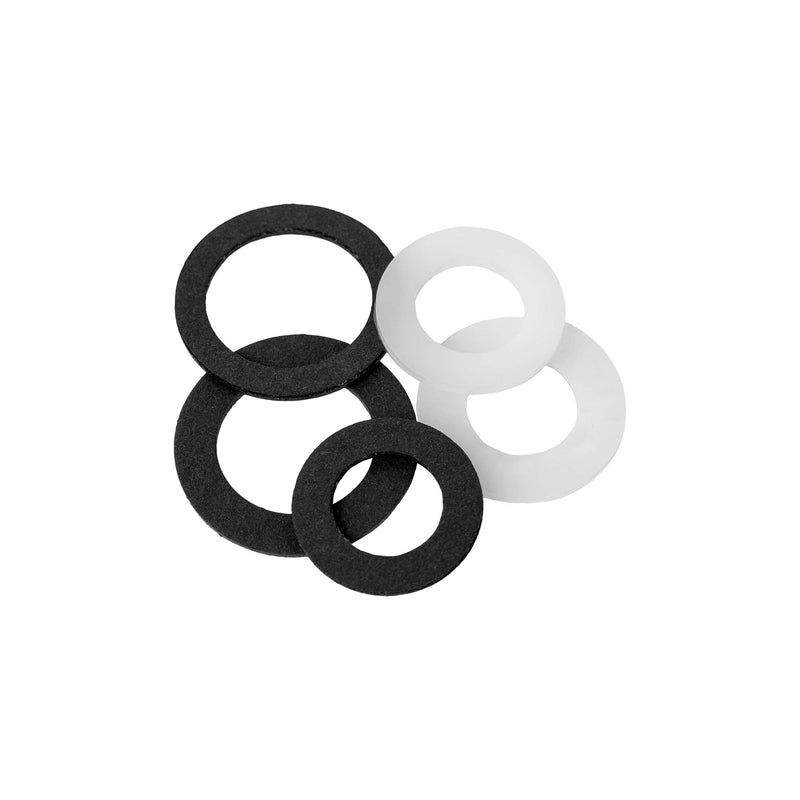 JBM (54929) Kit de arruelas sortidas de fibra e nylon, 60 peças