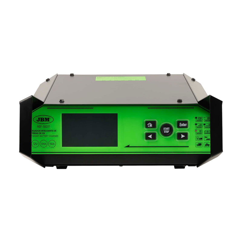 JBM (55017) Cargador de batería inteligente de 100A / Fuente de alimentación y estabilizador