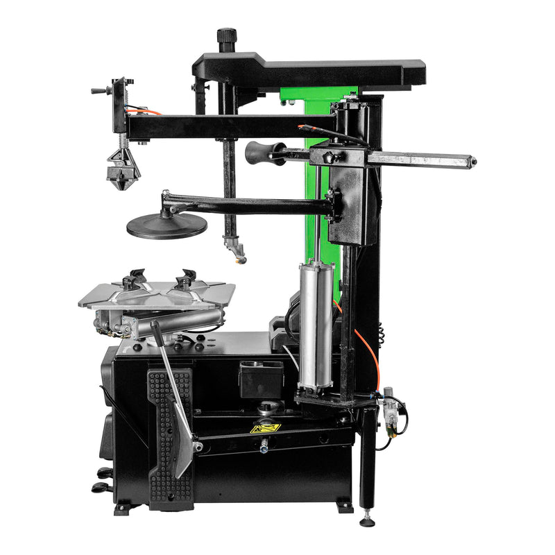 Desmontadora de neumáticos JBM (55022) con columna basculante automática y brazo de ayuda 380V