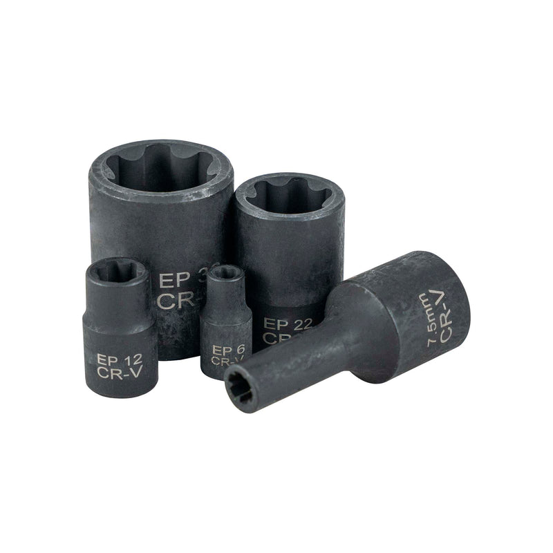 JBM (55123) Torx Plus Socket Set Case, 5 - And 6-Point, Tesla Special