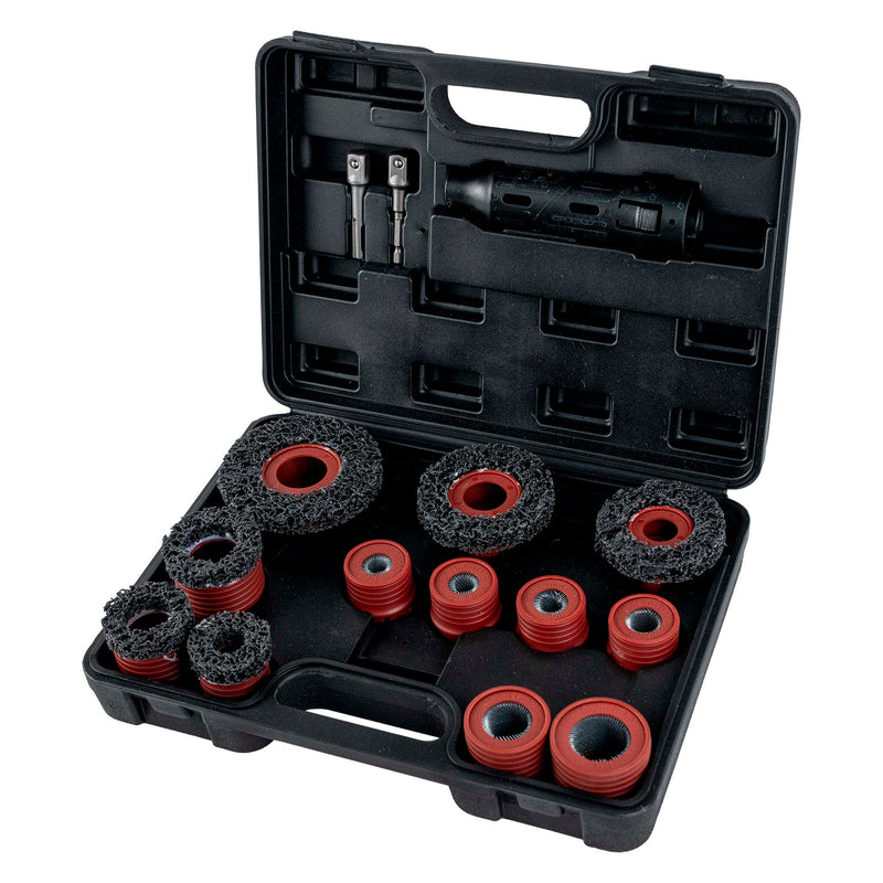 JBM (55126) 15-Piece Wheel Hub Cleaning Set