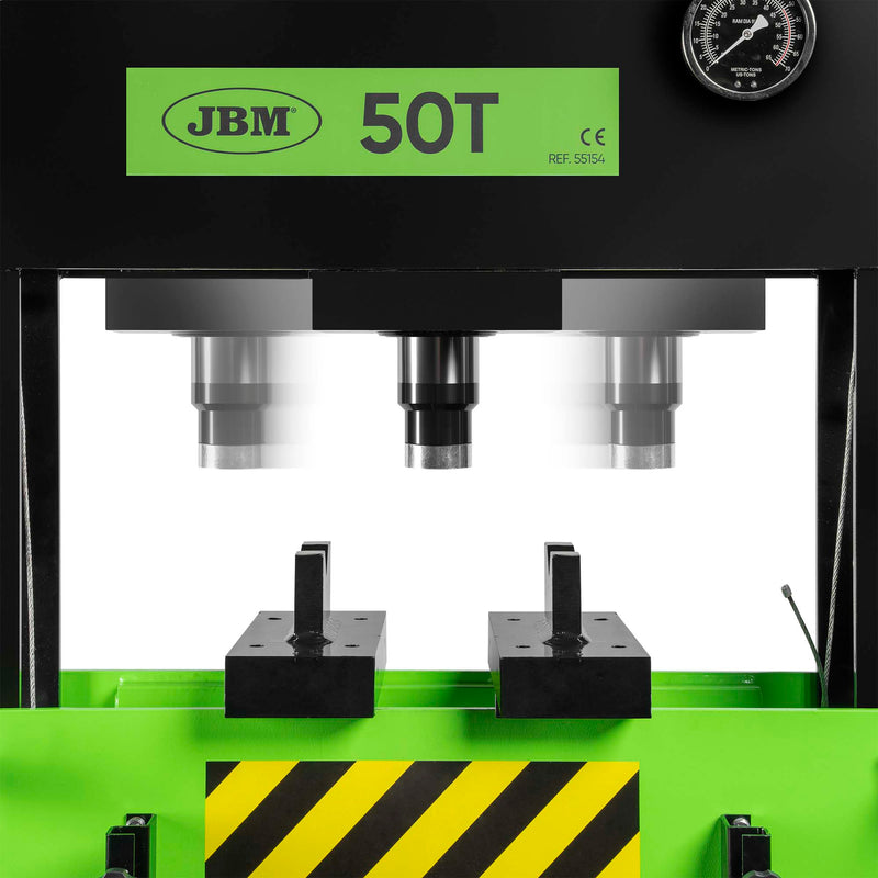 JBM (55154) 50T Air/Hydraulic Press