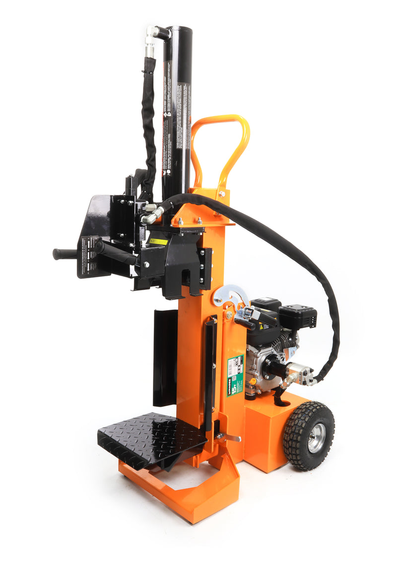 Rachador / Destroçador de Lenha 3in1, 15T, 520mm, 2 Velocidades