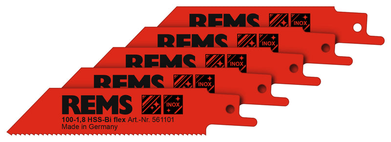 Lâminas de serra REMS (561101 R05) 100-1, 8, pacote com 5 unidades