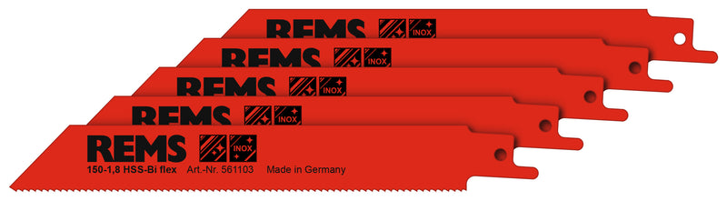 Lâminas de serra REMS (561103 R05) 150-1, 8, pacote com 5 unidades