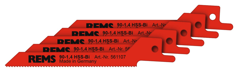 Lâminas de serra REMS (561107 R05) 90-1, 4, pacote com 5