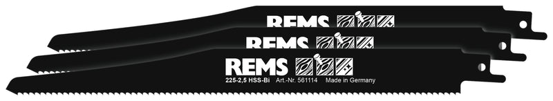 Lâminas de serra REMS (561114 R03) 225-2,5, pacote com 3 unidades