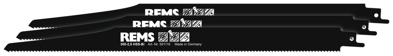 REMS (561116 R03) Saw Blades 300-2,5, Pack of 3