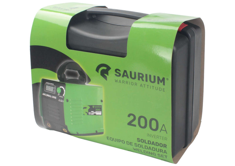 Máquina de soldadura inverter, 200 A - SAURIUM®