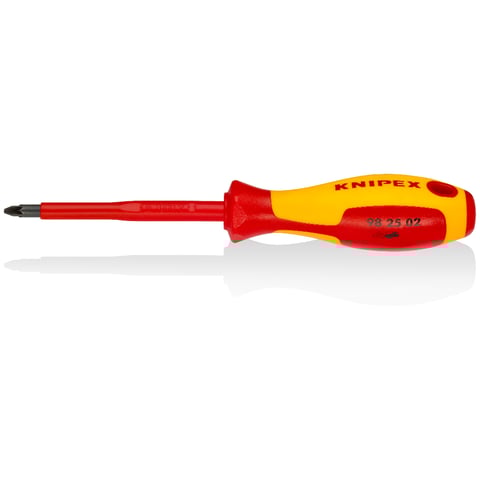 Knipex (98 25 02) Screwdriver for cross recessed screws Pozidriv®