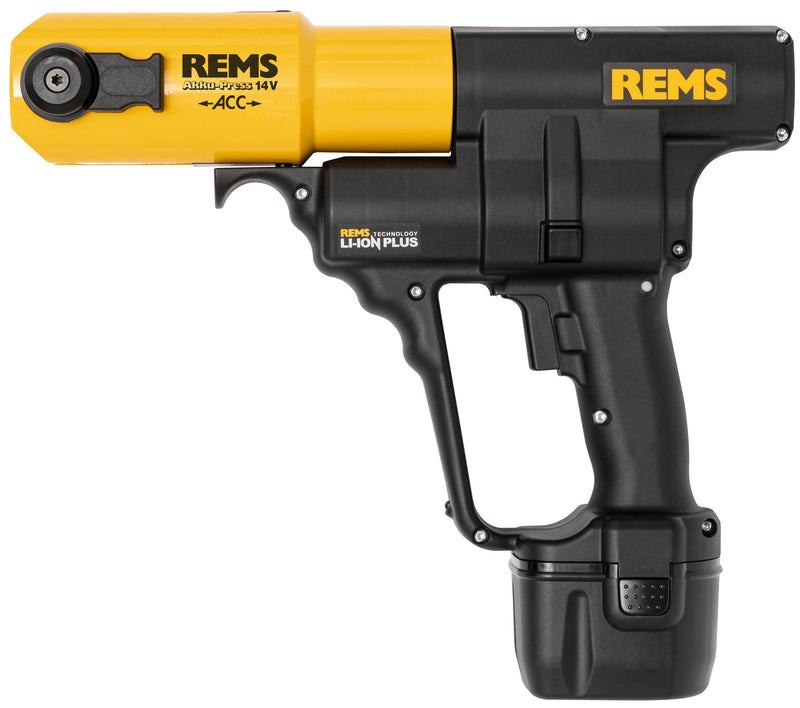 REMS (571019 R220) Batería de prensa de 14 V, paquete básico L-Boxx
