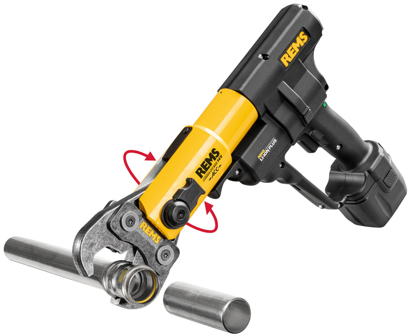 REMS (571019 R220) Batería de prensa de 14 V, paquete básico L-Boxx