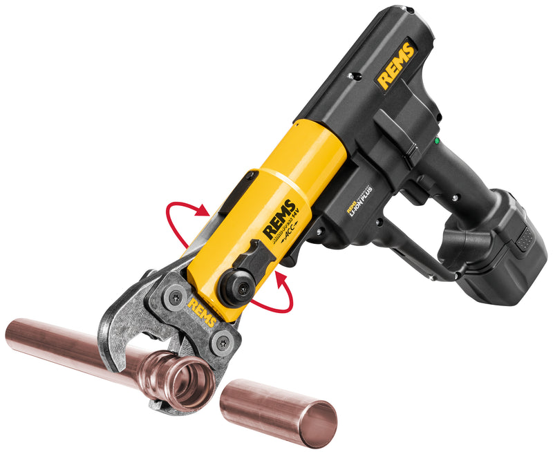REMS (571019 R220) Batería de prensa de 14 V, paquete básico L-Boxx