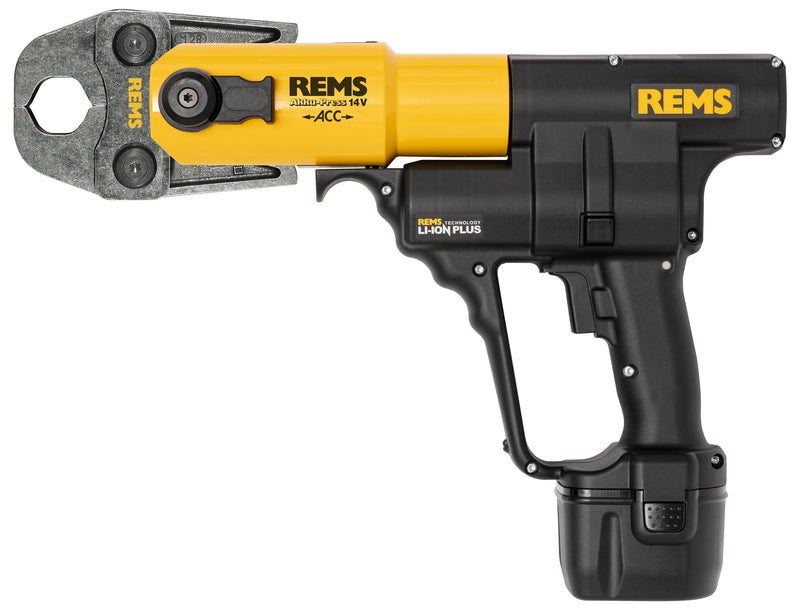 REMS (571019 R220) Batería de prensa de 14 V, paquete básico L-Boxx