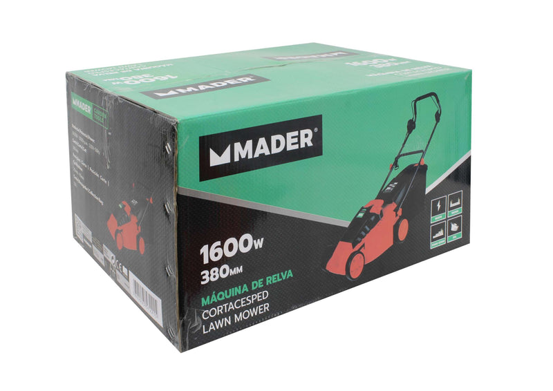 Máquina de Corte de Relva 1600W, 380mm
