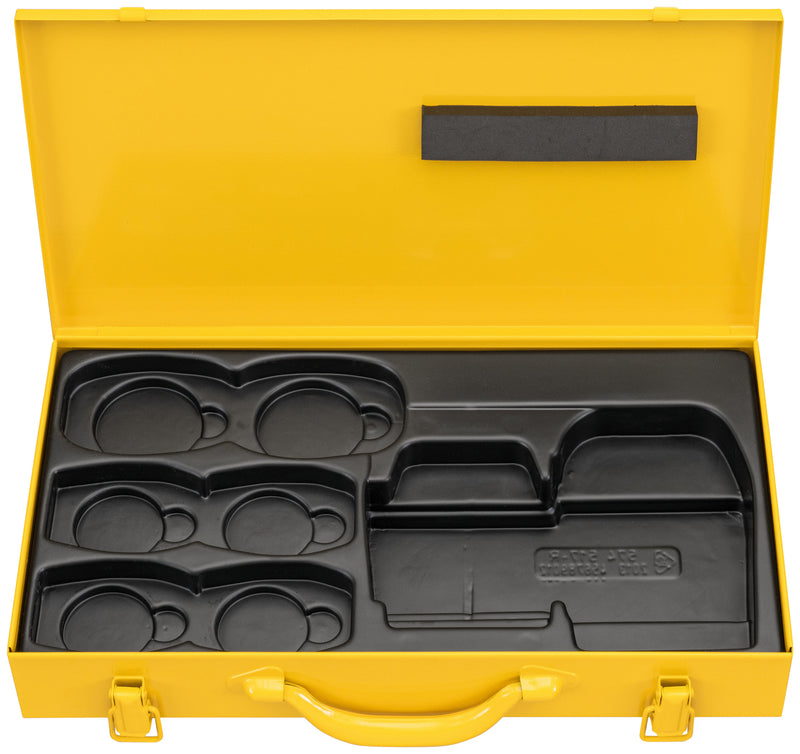 REMS (574516 R) Caja de acero con inserto de 6 anillos de presión S, Mini Z8, Z8