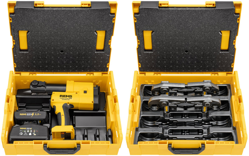 REMS (576032 R220) Akku-Press 22V Con. Bp L-Boxx+Pt Set U 16+20+26+32 L-Boxx