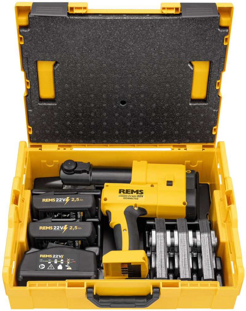 REMS (576034 R220) Batería de 22 V con conexión UP 16+20+25 L-Boxx + Batería 2,5 Ah