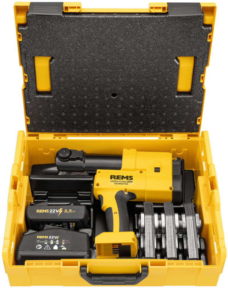 REMS (576045 R220) Kit de conexión de batería de 22 V M 15+22+28 L-Boxx