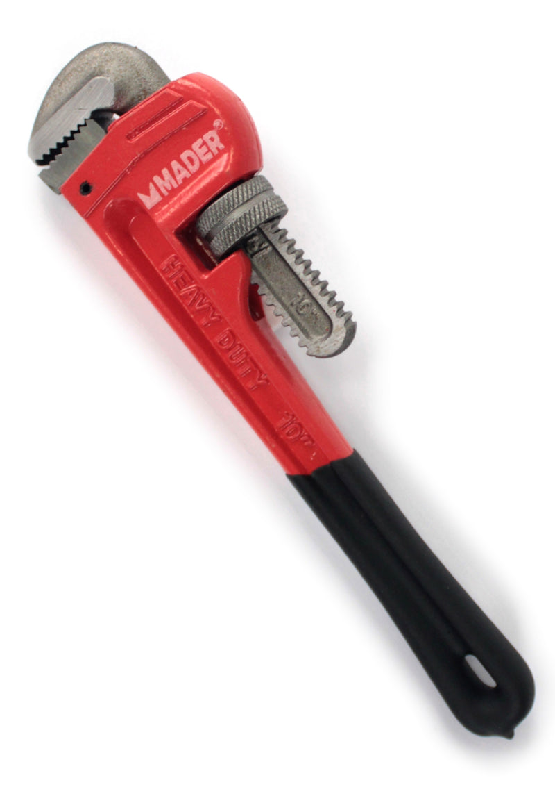 Llave para tubos Stilson, mango revestido, 250 mm - MADER®