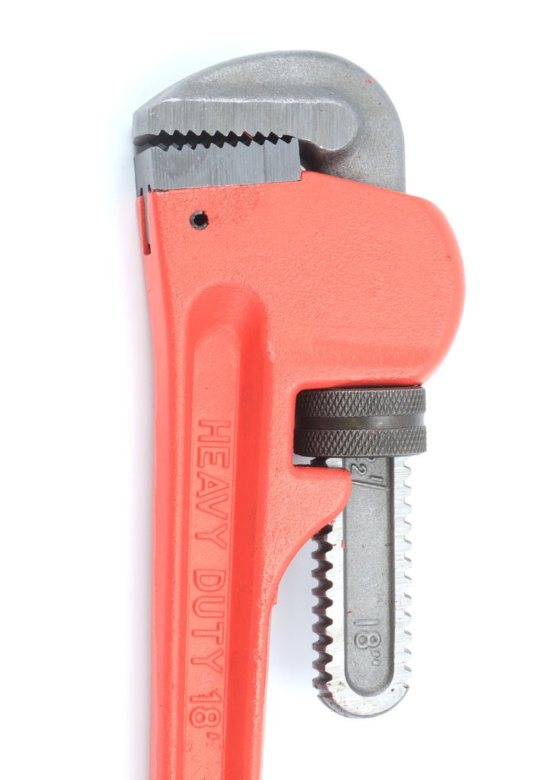 Llave para tubos Stilson, mango revestido, 450 mm - MADER®