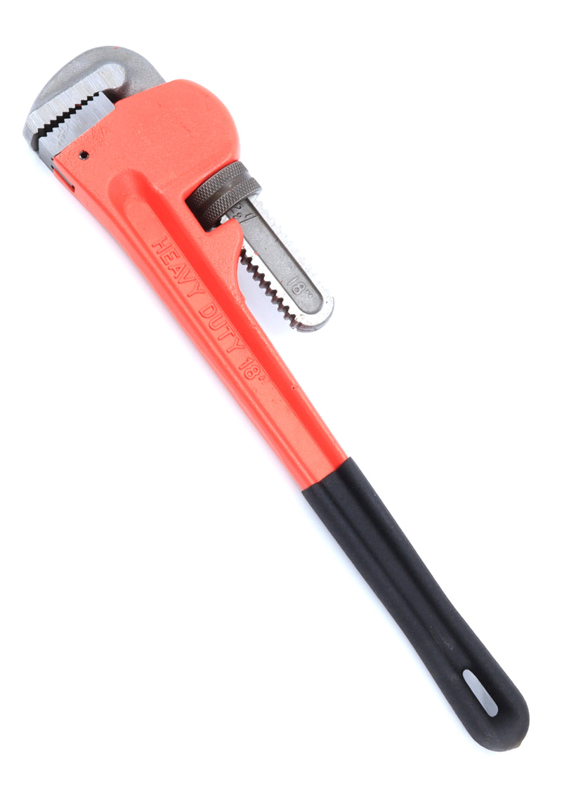 Llave para tubos Stilson, mango revestido, 450 mm - MADER®