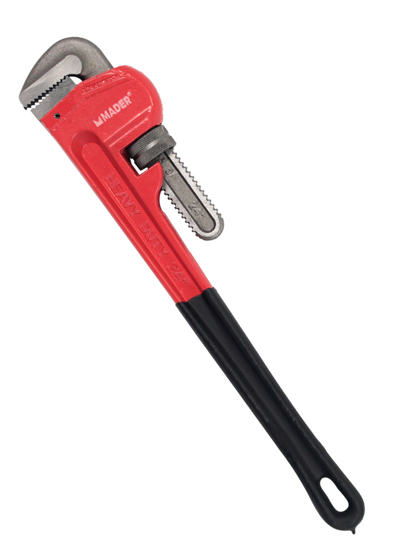 Llave para tubos Stilson, mango revestido, 600 mm - MADER®
