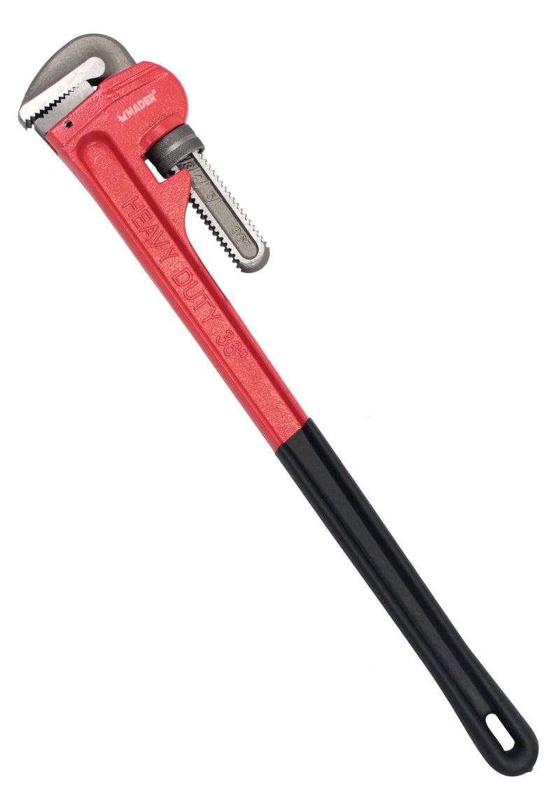 Llave para tubos Stilson, mango revestido, 900 mm - MADER®