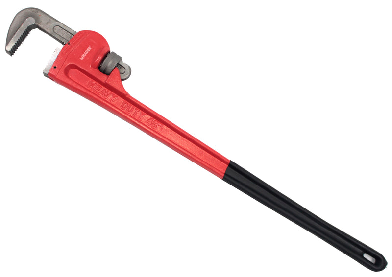 Llave para tubos Stilson, mango revestido, 1200 mm - MADER®