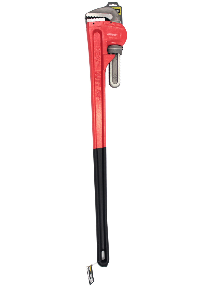 Llave para tubos Stilson, mango revestido, 1200 mm - MADER®