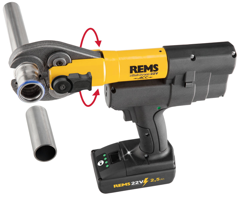 REMS (578086 R220) Miniprensa 22V Acc Set UP 16+20+25 L-Boxx