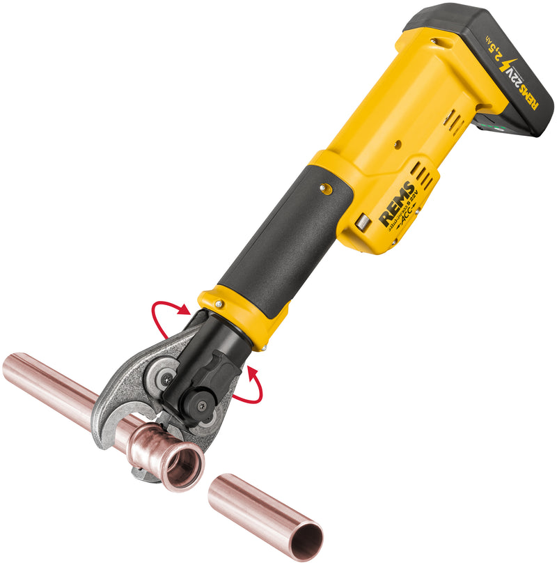 REMS (578016 R220) Mini-Press S 22V Acc Paquete básico L-Boxx