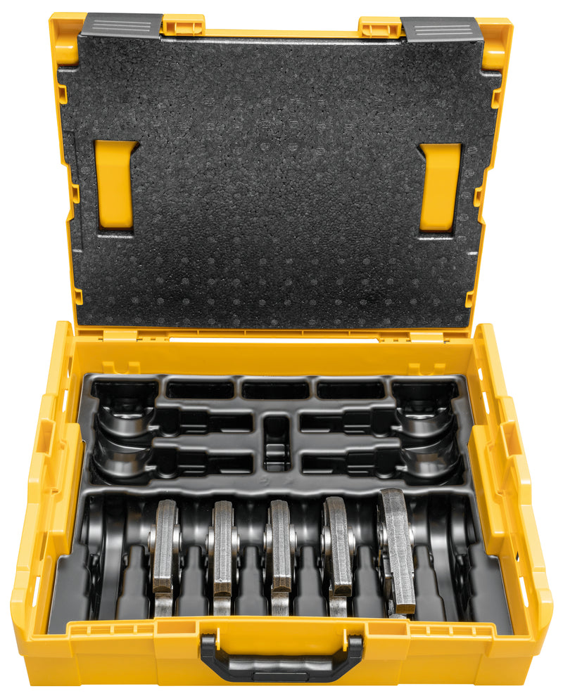 REMS (578056 R) Juego de tenazas de prensar mini V 15+18+22+28+35 L-Boxx