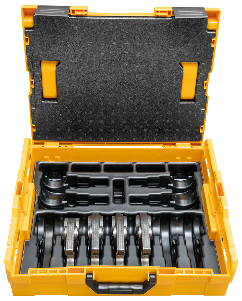REMS (578060 R) Juego de tenazas de prensar mini V 15+18+22+28 L-Boxx