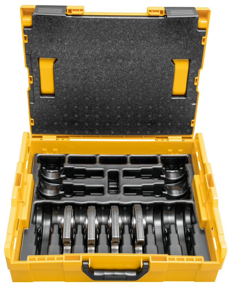 REMS (578068 R) Juego de tenazas de prensar Mini V 14+16+22+28 L-Boxx