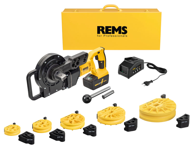 REMS (580066 R220) Curvo 22V Set 3/8+1/2+5/8+3/4+7/8"