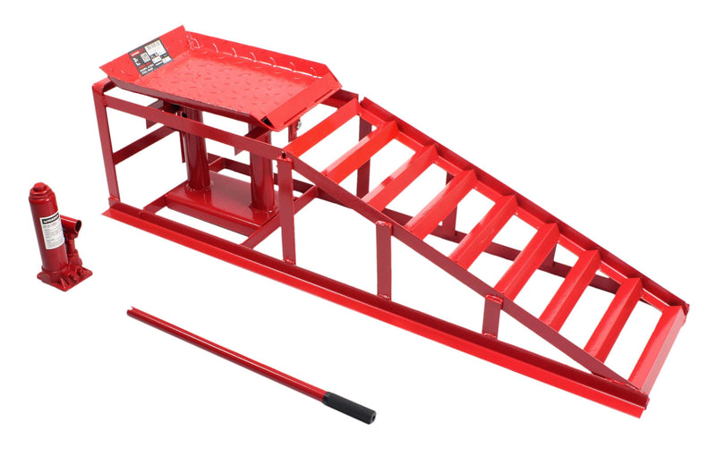 Auto Ramp, Steel, Hydraulic, 1un, 2Ton  - MADER®