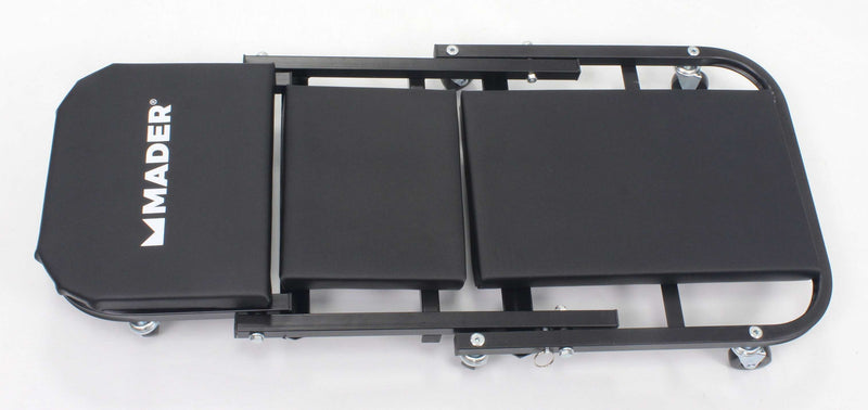 Asiento plegable tipo camilla con ruedas, taller de coches - MADER®