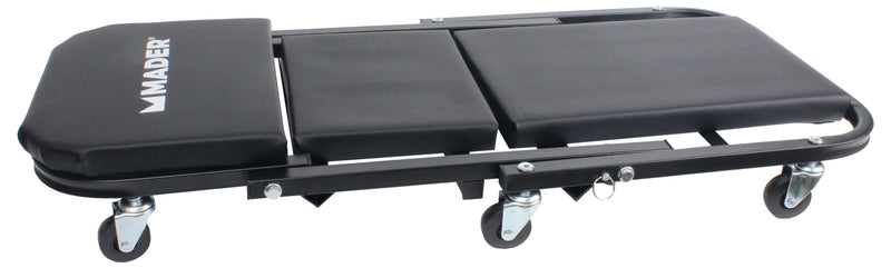 Asiento plegable tipo camilla con ruedas, taller de coches - MADER®