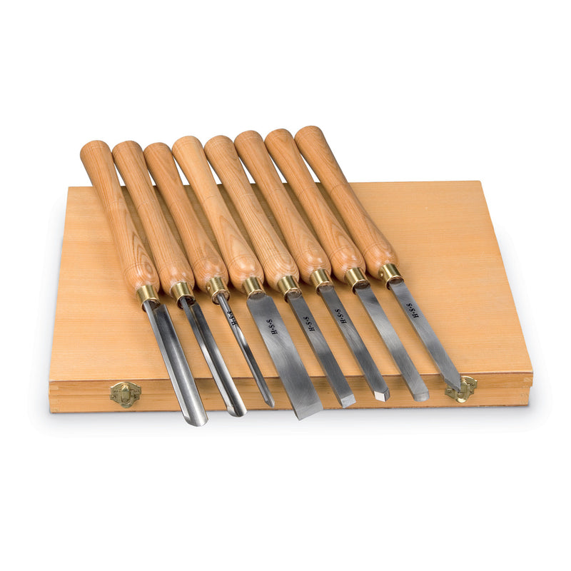 Holzstar (5931011) Turning tool set 8-part