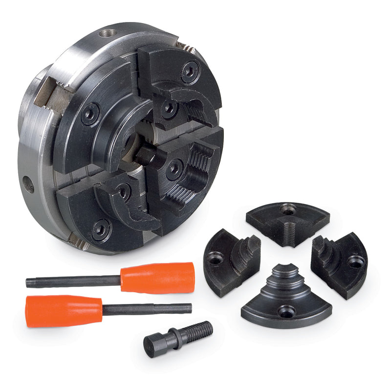 Holzstar (5931023) mandril de 4 castanhas ⌀100 mm M33x3,5, conjunto 2