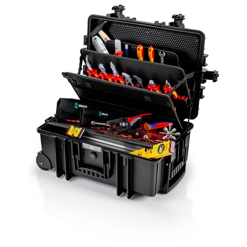 Estojo de ferramentas Knipex (00 21 37) Robust45 Move Electric 63 peças