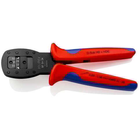 Knipex (97 54 24) Crimping Pliers for micro plugs Parallel crimping