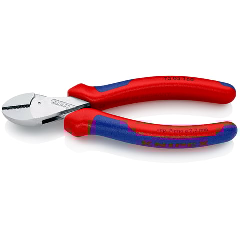 Knipex (73 05 160) X-Cut Compact Diagonal Cutter High lever transmission