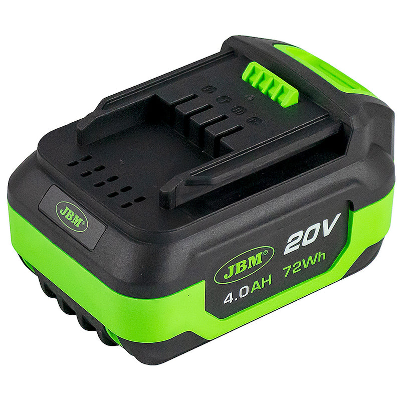 JBM (SÉRIE 582) 60051c Chave de Impacto de 1/2" 1000 Nm + 60065 Macaco Hidráulico 3T com Bateria + 60013 Bateria de 4,0 Ah