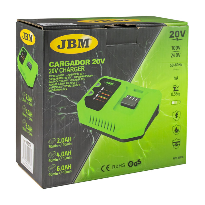 JBM (60016) 20V Charger - 4a