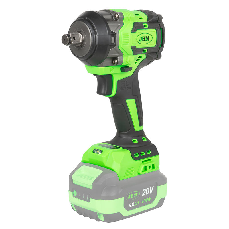 JBM (60046) 1/2" Brushless Impact Wrench 800nm